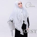 New Clara Ori by GOEST Khimar Casual Bahan Bubble Pop