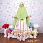 Aisyah Syari by Ivas Production Baju Gamis Lineta Premium Swarovski