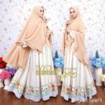 Aisyah Syari by Ivas Production Baju Gamis Lineta Premium Swarovski