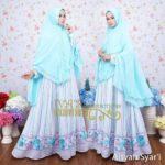 Aisyah Syari by Ivas Production Baju Gamis Lineta Premium Swarovski