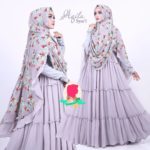 Aqila Syar’i by Gallery Syarifah Baju Gamis Syari Bahan Ceruti