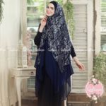 Khimar Alani Ori Qalisya Hijab Bahan Ceruti Brokat