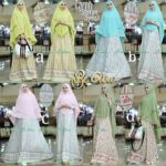 Lyra Stripe Syar’i by Be Glow Baju Gamis Syari Linen Linea Ivori