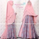 Pamela Syari by Hawwa Aiwa Baju Gamis Syar’i Maxmara Khimar Ceruti