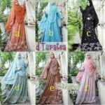 BIRJEN SYAR’I by DTURATEA Baju Gamis Syari Bahan Wafel Embos