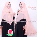 Khimar FARIDA by GALLERY SYARIFAH Khimar 2 Layer Bahan Ceruti Barbie