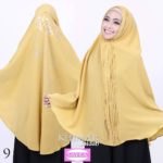 Khimar SAIDAH by SAYRA Khimar Crepe Aplikasi Payet