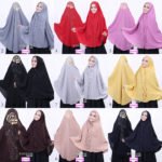 Khimar SAIDAH by SAYRA Khimar Crepe Aplikasi Payet