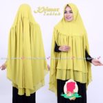 Khimar ZAKIAH by GALLERY SYARIFAH Khimar Ceruti 2 Layer