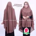 Khimar ZAKIAH by GALLERY SYARIFAH Khimar Ceruti 2 Layer