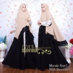 Morula Syar’i by IVAS Production Baju Gamis Syari Sworoski