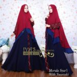 Morula Syar’i by IVAS Production Baju Gamis Syari Sworoski