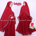 SAHABIA SYAR’I by GALLERY SYARIFAH Baju Gamis Syari Furing Ceruti Barbie