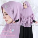 Khimar MASHITAH by HAWWA AIWA 2 Kerudung Ceruti 3 Lapis