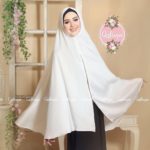 Khimar YUSRA ORI by QALISYA HIJAB Khimar Jumbo Bahan Hermes Premium