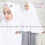 Khimar KAREEMA by HAWWAAIWA Kerudung Bahan Satin Swarovski