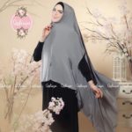 Khimar AFLAH by QALISYA Daily Khimar Berbahan Satin Katun