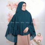 Khimar LAMIA by QALISYA Kerudung Cerruti 2 Lapis