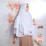 Khimar LAMIA by QALISYA Kerudung Cerruti 2 Lapis