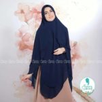 Khimar SYAMEELA by FISURA SCARF Kerudung Ceruty 2 Lapis