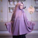 Khimar Rumaisha by Qalisya Kerudung Jumbo Lebar Bahan Scabal Import Berkualitas