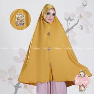 Khimar Nafeeza by Qalisya Kerudung Jumbo Cocok Untuk Umroh Haji