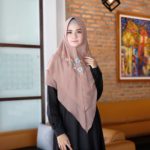 Khimar Sobha Mini by Gallery Syarifah Hijab Bordir Bahan Cerruti Babydoll