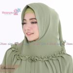 Shareena Syari by Hawwa Aiwa Baju Gamis Syar’i Bahan Ceruti Babydoll