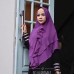 Khimar Bella by Gallery Syarifah Kerudung Pet Bahan Ceruty Barbie