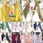 Khimar Adeva – Khimar Runcing Aplikasi Zipper Kekinian