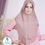 Khimar Button Kristal by Fisura Scarf – Khimar Mini Seperti Sonke